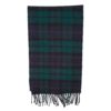 Sjaal Lambswool blauw/groen | Johnstons / Scots Regal