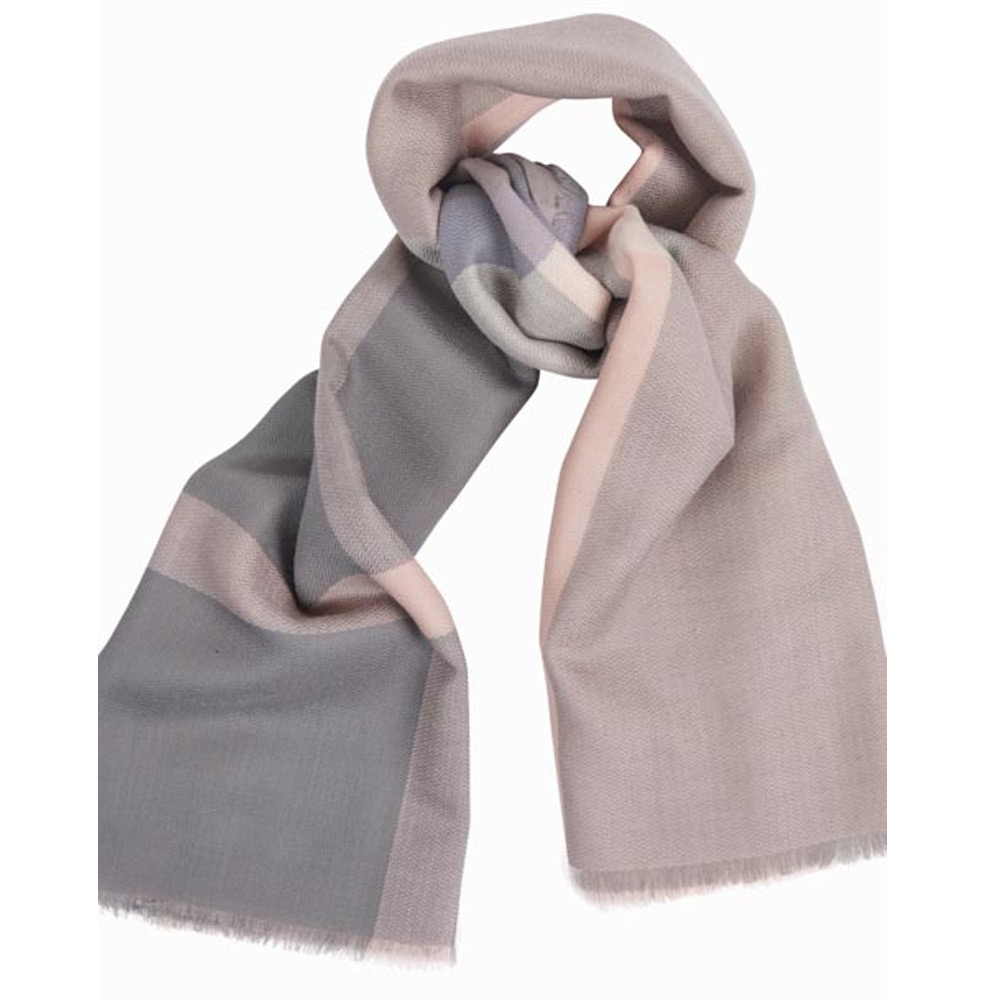 Sjaal Tartan Square Roze Grijs | Barbour