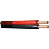 SkyTronic Rood/Zwart kabel 0.75mm - 2 aderig - Rol van 100 meter | PD Connex