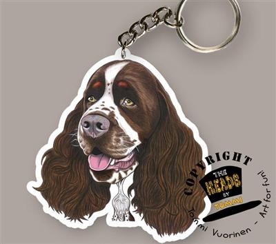 Sleutelhanger Engelse Springer Spaniel | The Heads