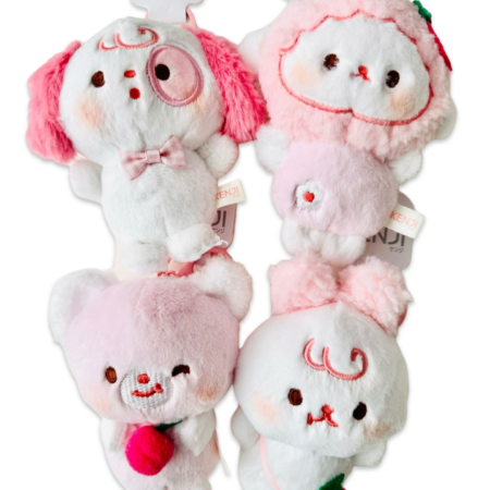 Sleutelhanger - Fluffy Pink Lover | Kenji