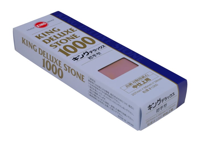 Slijpsteen - King Deluxe Stone 1000 - 20.7 x 6.6 x 3.4cm | Tokyo Design Studio