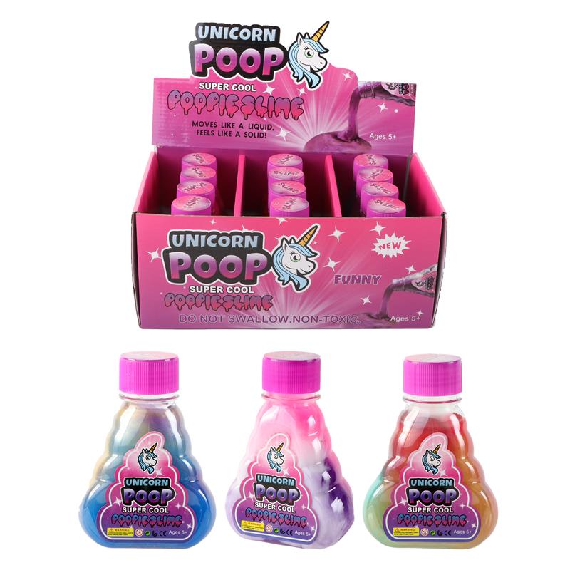 Slime/putty unicorn poop 150 gram | Merkloos