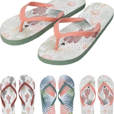 Slipper Vrouw Cactus Design |