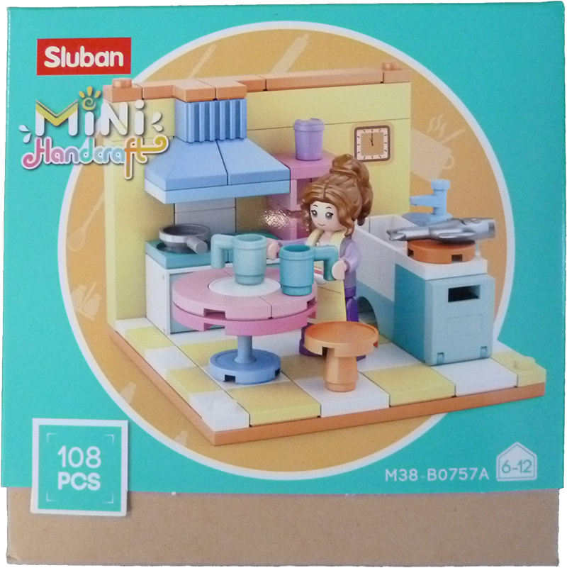 Sluban Mini Handcraft Keuken 108pc | Sluban