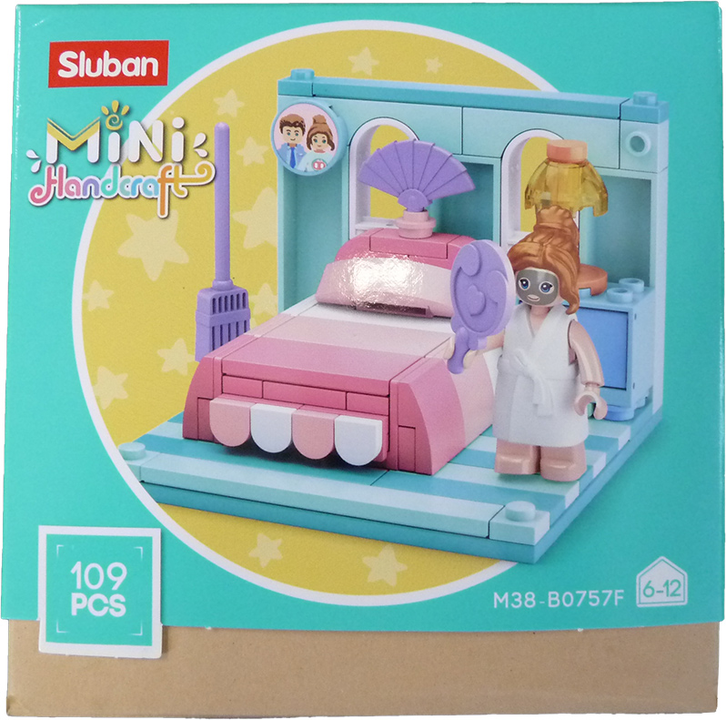 Sluban Mini Handcraft Slaapkamer 109pc | Sluban