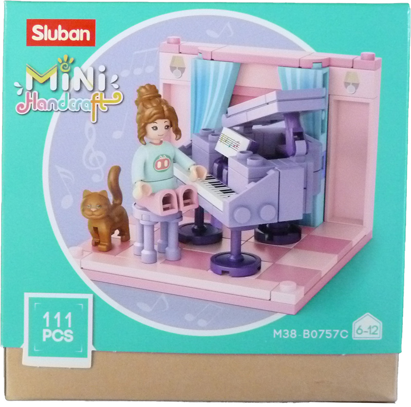 Sluban Mini Handcraft Studeerkamer 111pc | Sluban