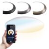Smart plafondlamp - Bulkhead - 18 Watt - 1800 lumen - Ø30cm - IP65 waterdicht - CCT White ambience - Wifi + Bluetooth - Google Home
