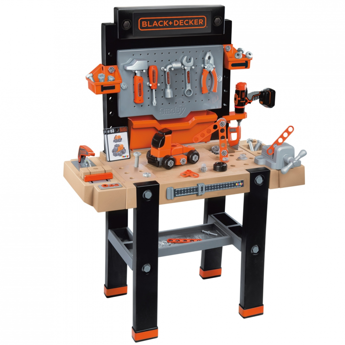 Smoby Black + Decker Bricolo Ultimate speelgoed werkbank | Smoby