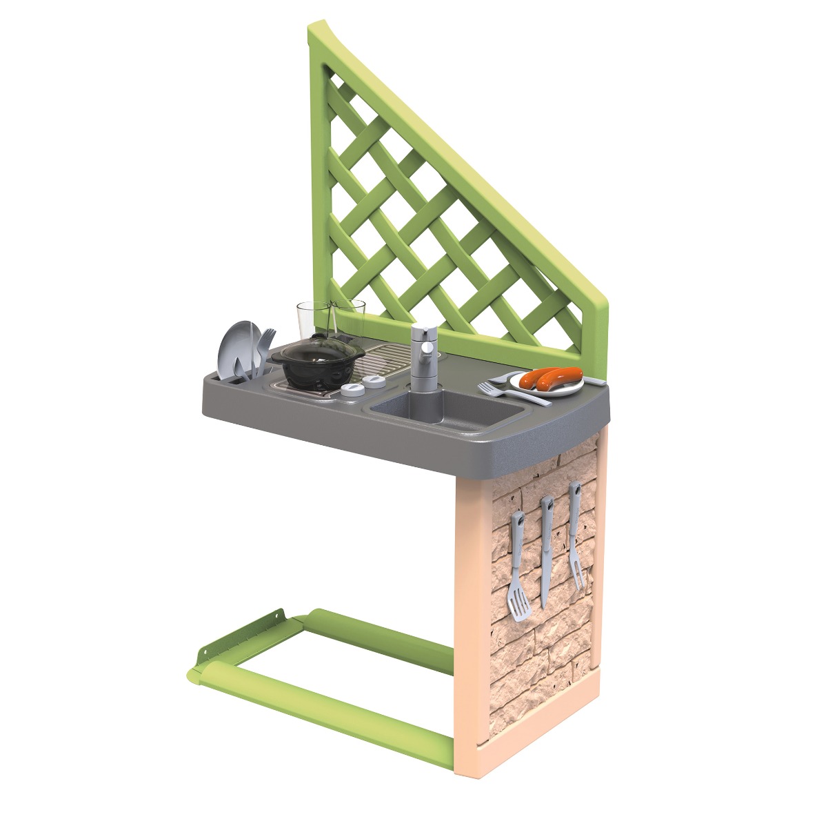 Smoby speelhuis accessoire - Zomerkeuken | Smoby