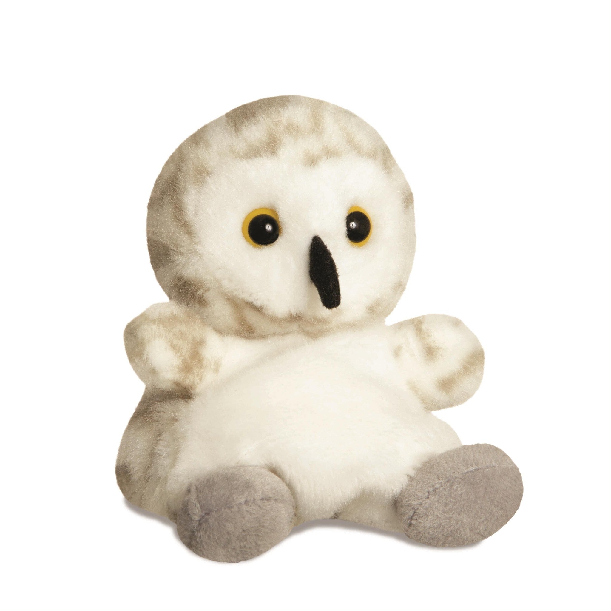 Sneeuwuil knuffeltje - 13 cm | Palm Pals