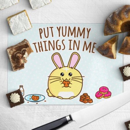 Snijplank - Put Yummy Things In Me | Fuzzballs