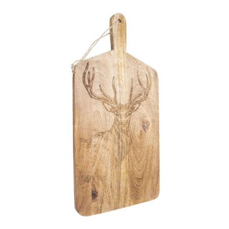 Snijplank hout hert | Clayre&Eef