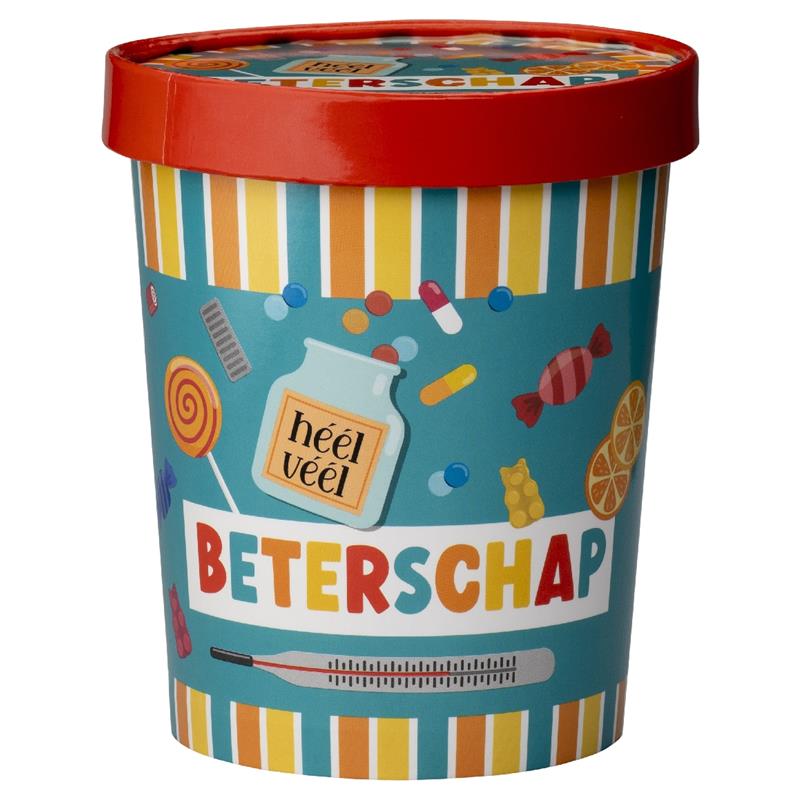 Snoepbeker Ø12x14cm - Beterschap | Paperdreams