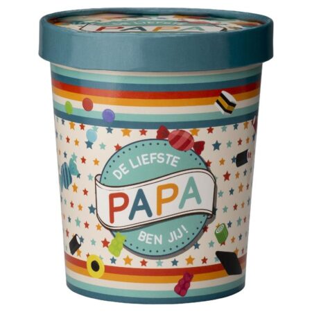 Snoepbeker Ø12x14cm - Papa | Paperdreams