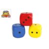 Soft dobbelsteen 6x6x6cm | Merkloos