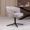 Sohome Draaibare Eetkamerstoel Imane Structuurstof - Beige | Sohome