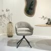 Sohome Draaibare Eetkamerstoel Lindy - Taupe | Sohome