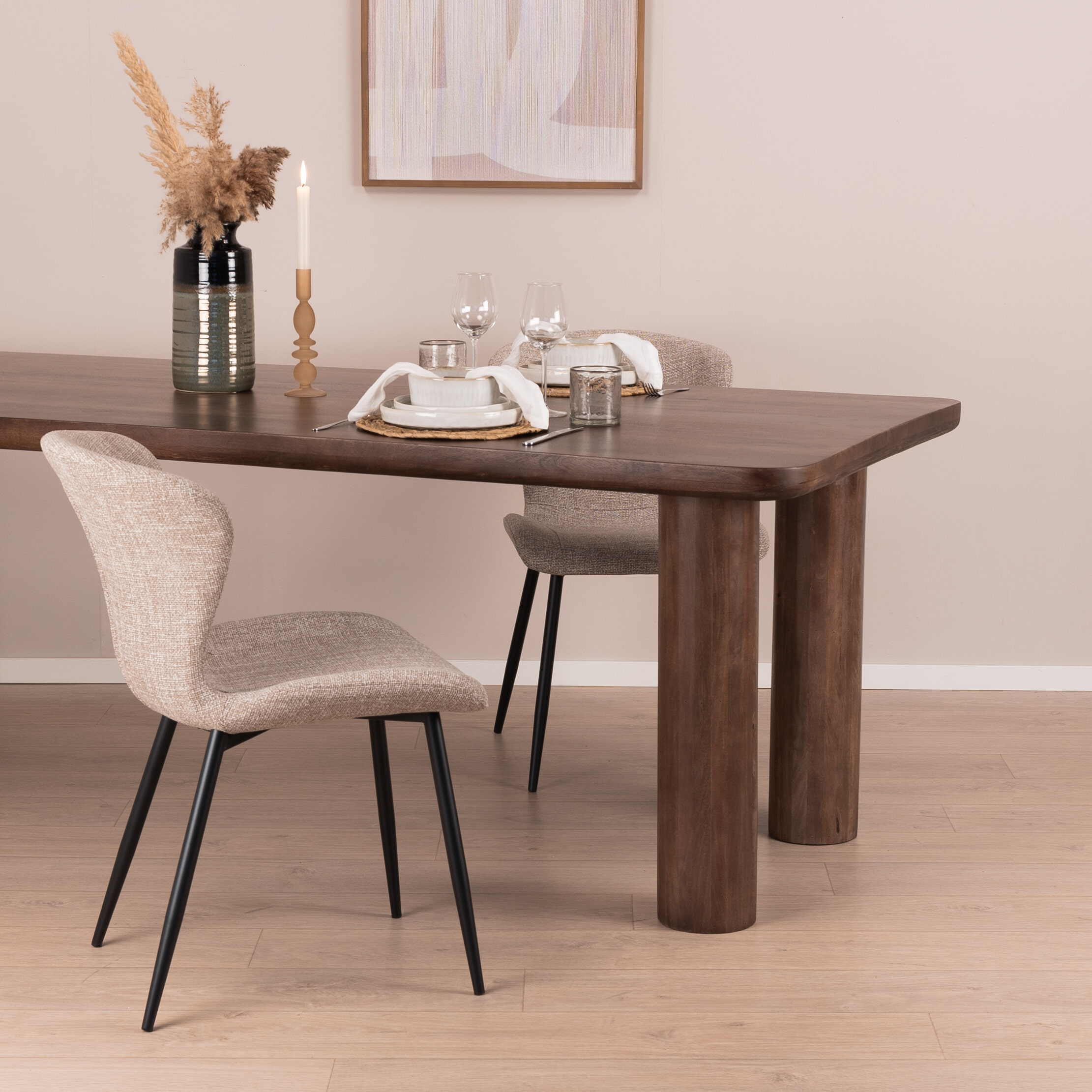 Sohome Eettafel Merle Mangohout