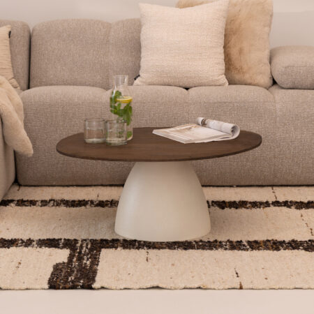 Sohome Organische Salontafel Madin Mangohout