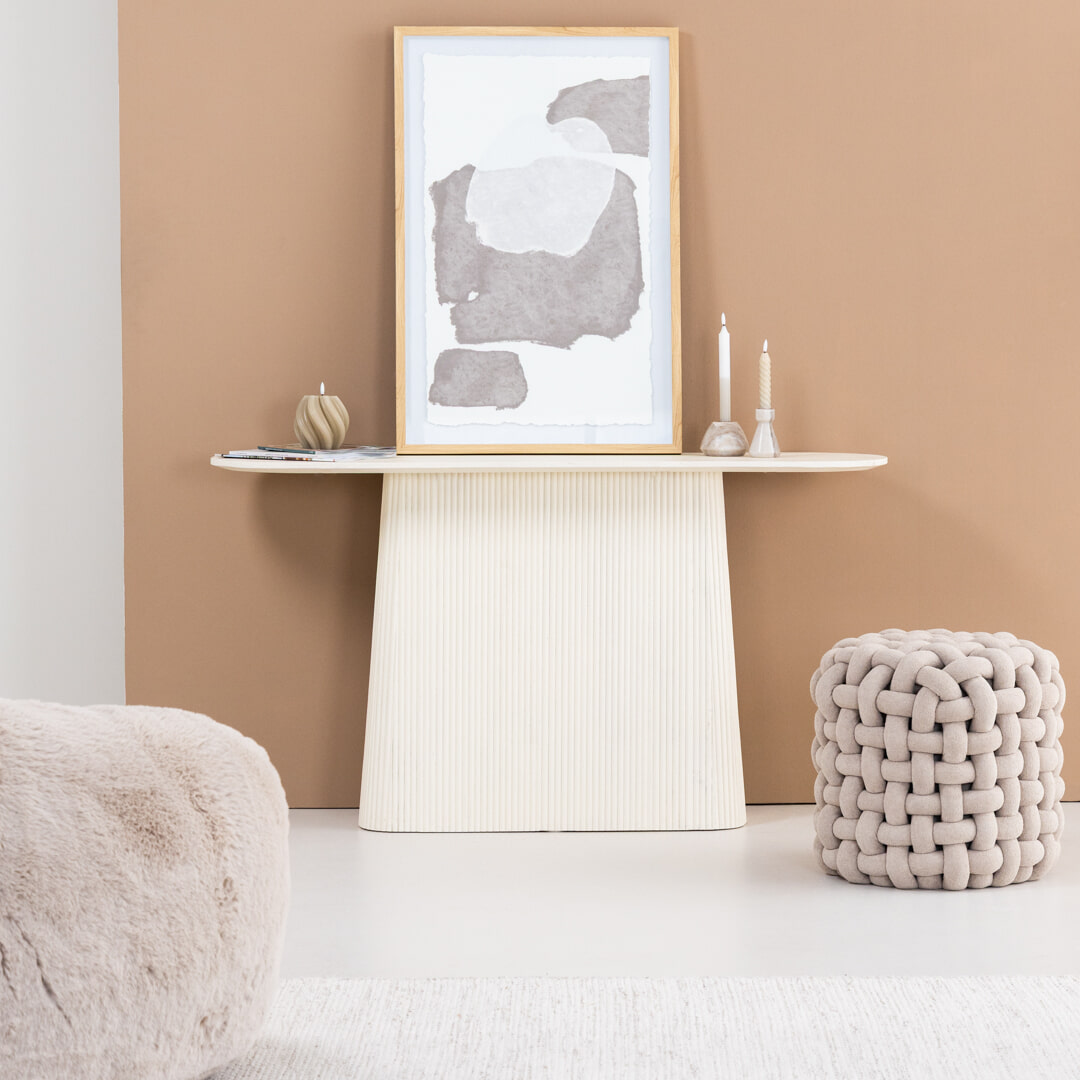 Sohome Ovale Sidetable Puck Mangohout