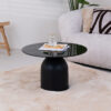 Sohome Ronde Salontafel Indira Glas en staal