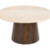Sohome Ronde Salontafel Margred Marmer en mangohout