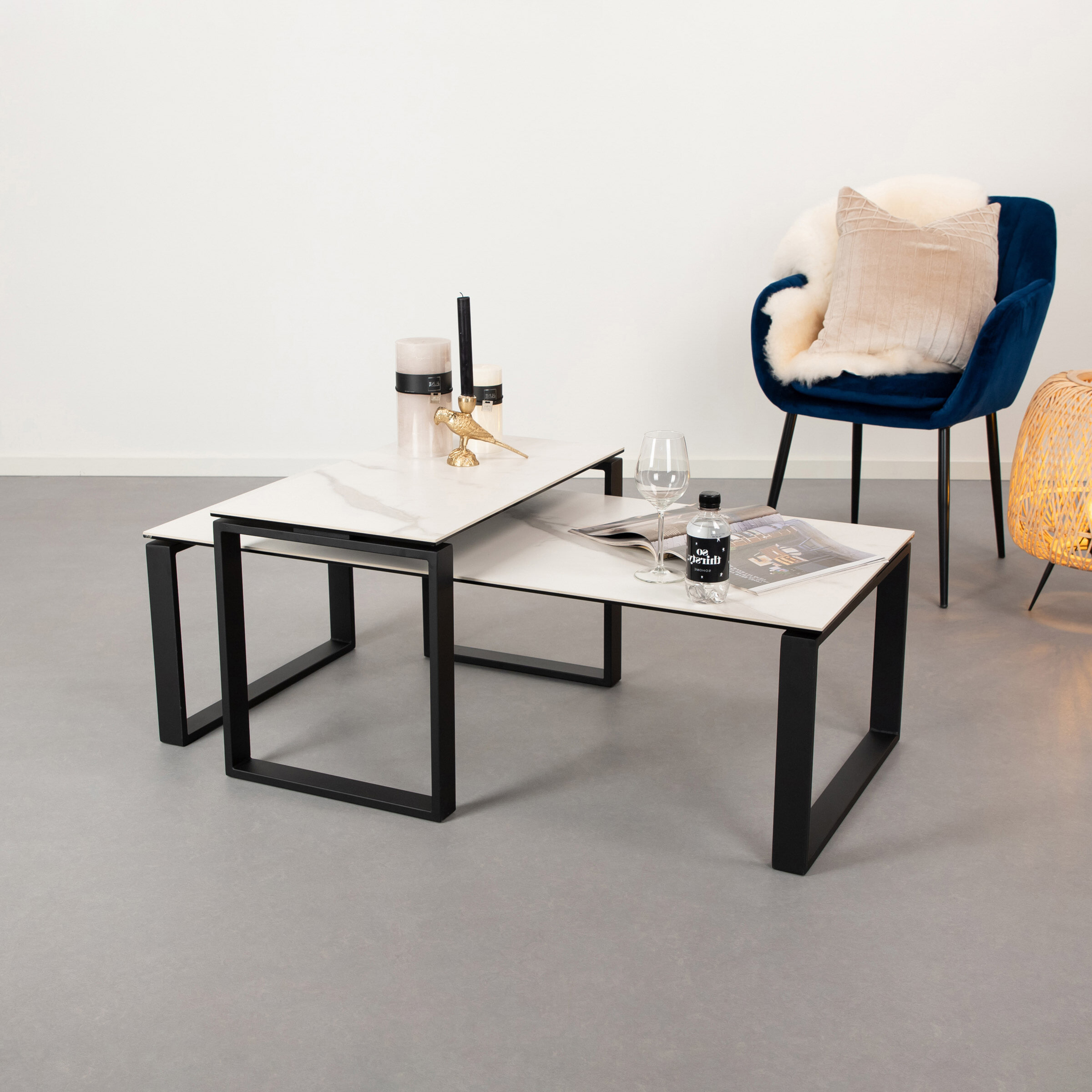 Sohome Salontafel Parker Set van 2 stuks