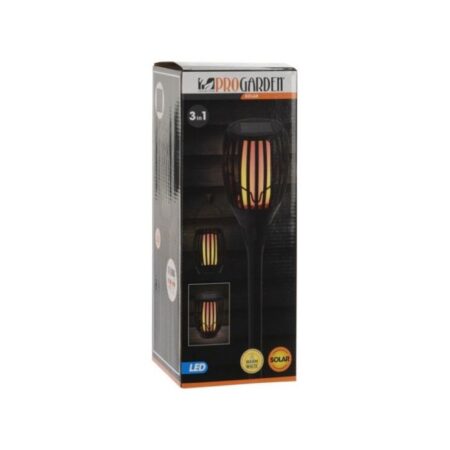 Solar Fakkel Zwart H78Cm Flame | Progarden