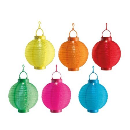 Solar lampion nylon kleur |