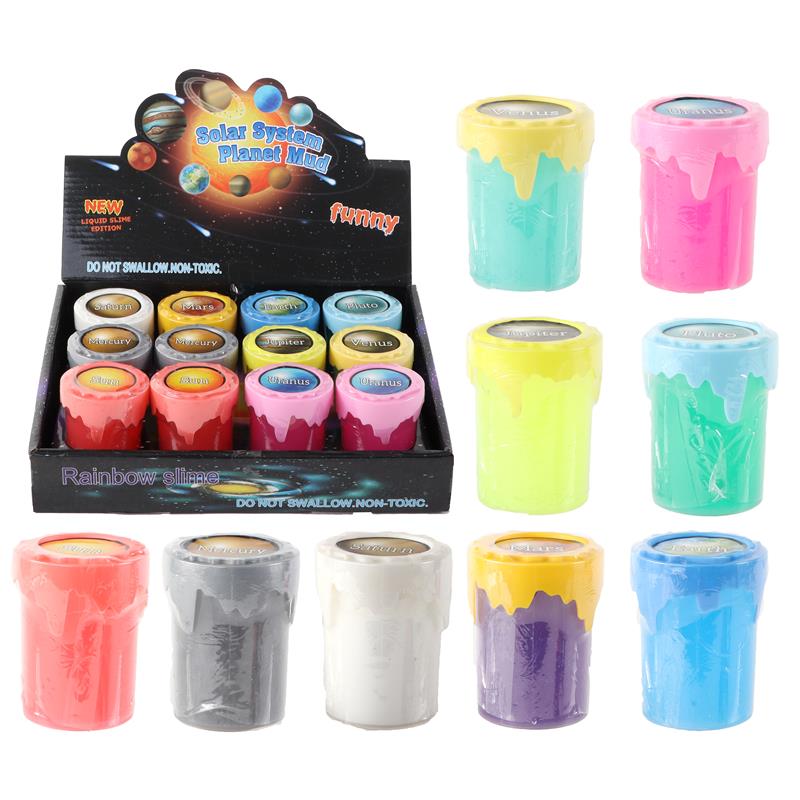 Solar system slime/putty planeet 70 gram | Merkloos