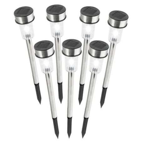 Solarlamp Rvs 7 Stuks |