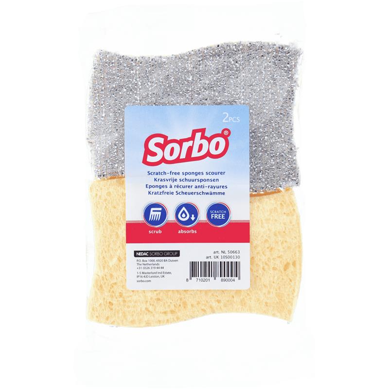Sorbo 2 krasvrije schuursponsen | Sorbo