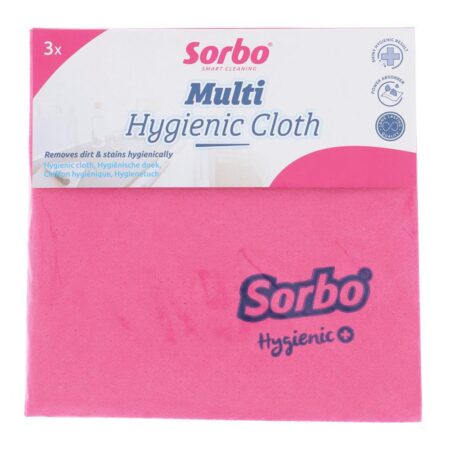 Sorbo Hygienic+ Huishouddoekjes 3-delig | Sorbo