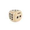 Spaarpot Dobbelsteen poly 10x10x10cm | Merkloos