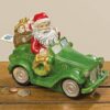 Spaarpot kerstman in wagen | Boltze