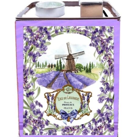 Spaarpot olieblik Lavendel | Nostalgic Art