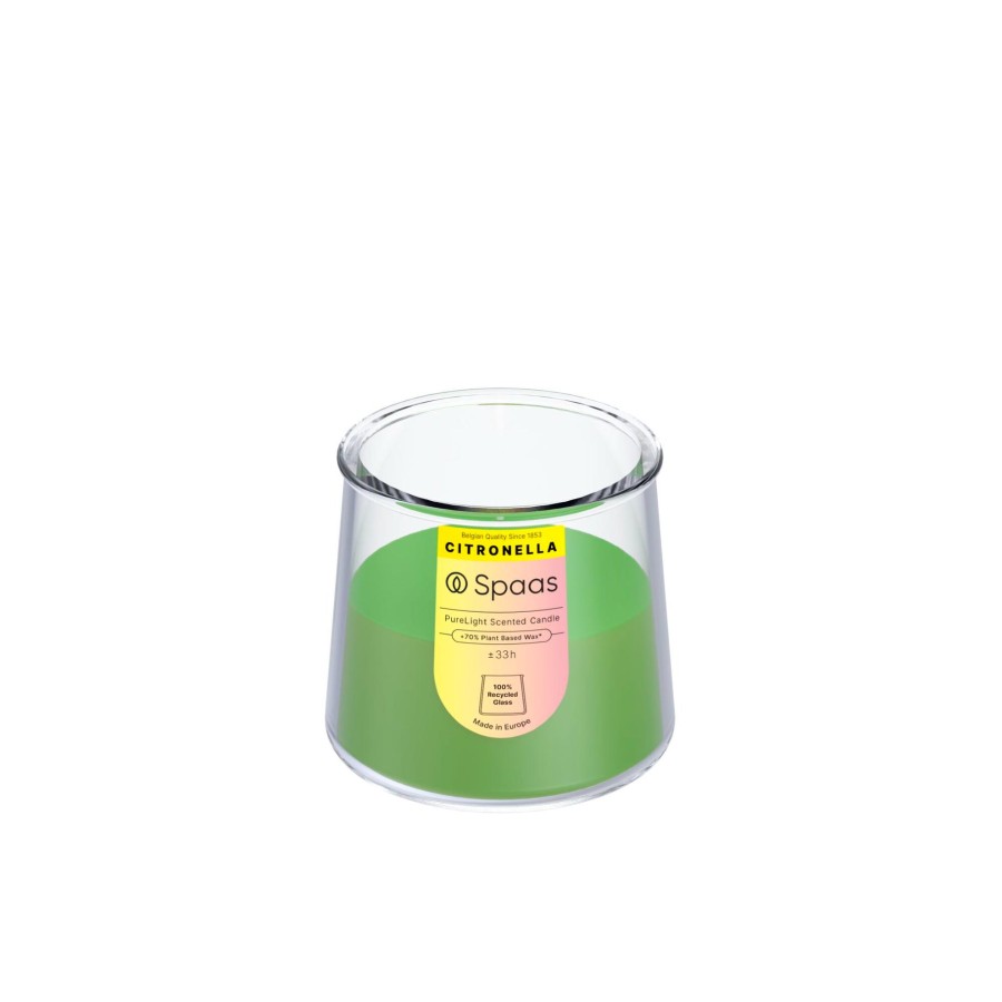 Spaas Purelight Geurkaars - Citronella Vivid Green | Spaas