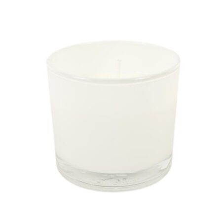 Spaas geurkaars Jasmin coconut wit 9cm ca 30 uur |