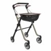 Space-I Binnenhuis Rollator | Kies uw kleur : Zwart & Champagne | Rehasense | Rehasense