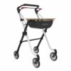 Space-I Binnenhuis Rollator | Kies uw kleur : Zwart & Wit | Rehasense | Rehasense