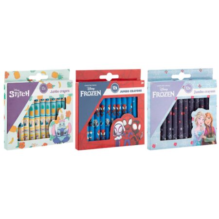 Spidey/Stitch/Frozen Waskrijtjes jumbo | Disney