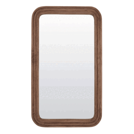 Spiegel Florias hout bruin |