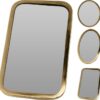 Spiegel Metalen Gouden Rand |