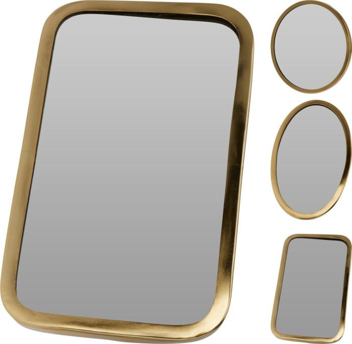 Spiegel Metalen Gouden Rand |