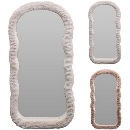 Spiegel groot bont 30x60cm 2 assorti | Home & Styling