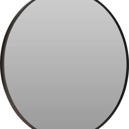 Spiegel rond Aluminium 60cm Zwart |