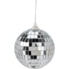 Spiegelbal 8cm zilver glas | Home & Styling