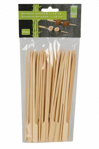 Spiesjes Bamboe 18cm 50 stuks |