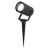 Spikey LED prikspot - GU10 4 Watt 345 Lumen - Dimbaar - Kantelbaar - 6500K daglicht wit - IP64 Waterdicht - Zwart - Tuinspots - Pinspots | HOFTRONIC